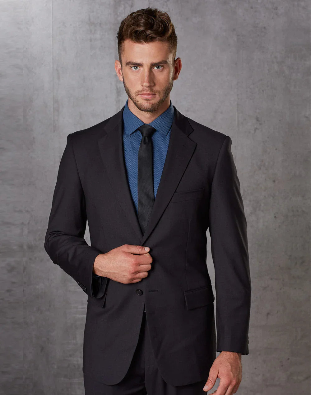 Mens Poly/Viscose Stretch Jacket M9130 - PrintaPromo