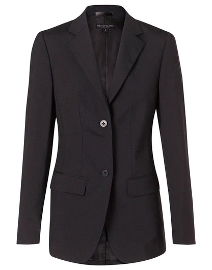 Ladies Wool Blend Stretch Mid Length Jacket M9200 - PrintaPromo