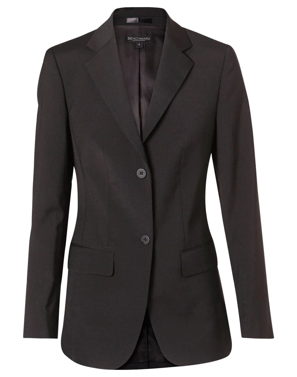 Ladies Wool Blend Stretch Mid Length Jacket M9200 - PrintaPromo