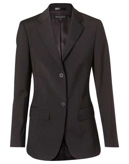 Ladies Wool Blend Stretch Mid Length Jacket M9200 - PrintaPromo