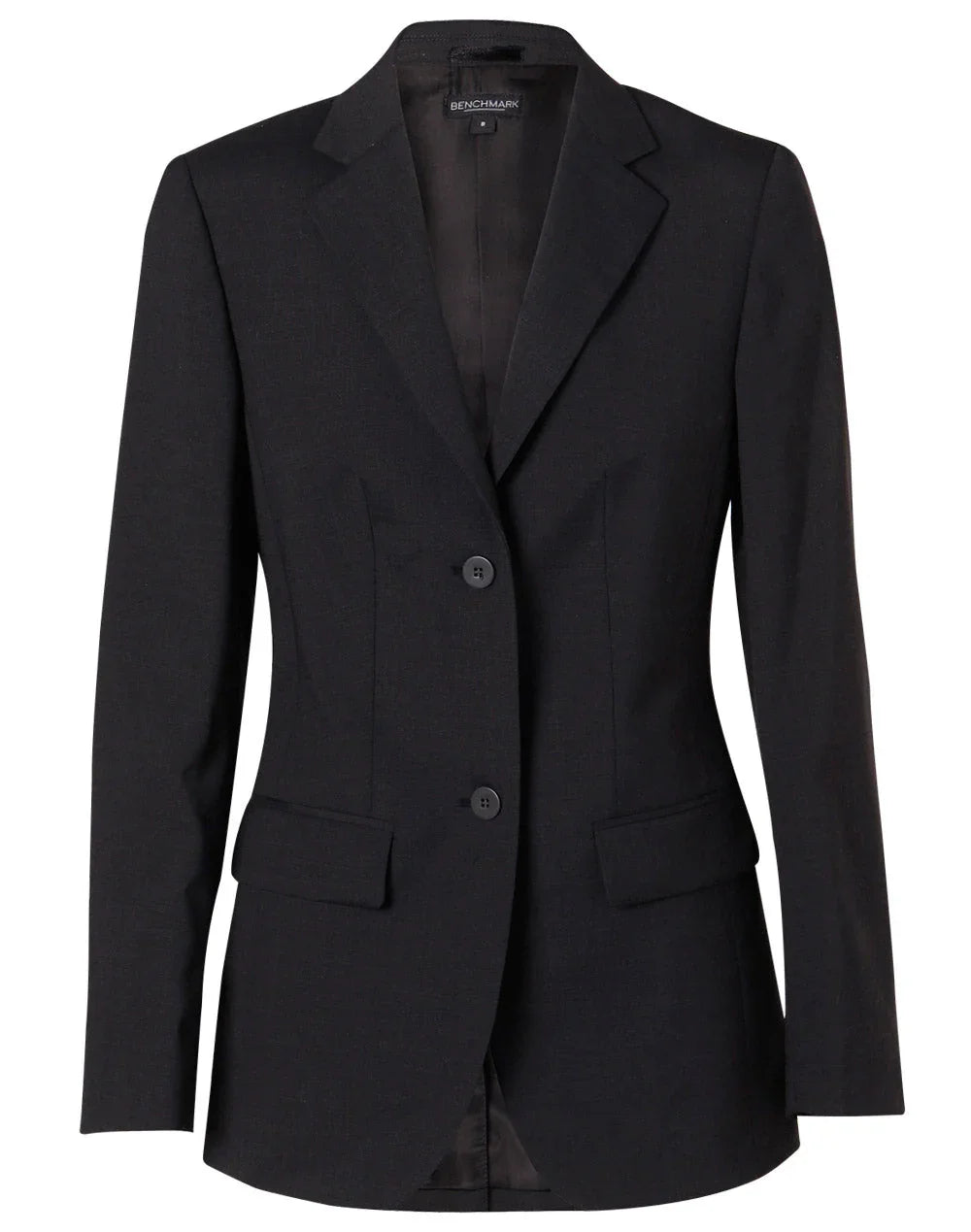 Ladies Wool Blend Stretch Mid Length Jacket M9200 - PrintaPromo