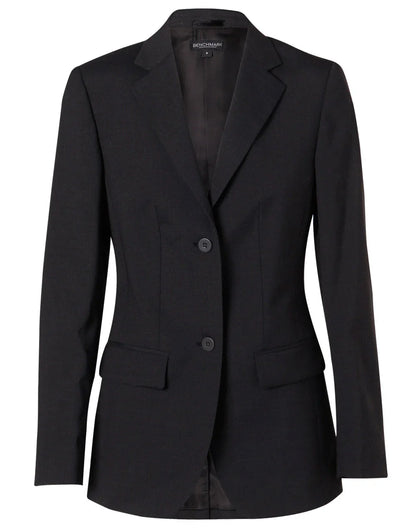 Ladies Wool Blend Stretch Mid Length Jacket M9200 - PrintaPromo