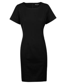 Ladies’ Poly/Viscose Stretch, Short Sleeve Dress M9282 - PrintaPromo