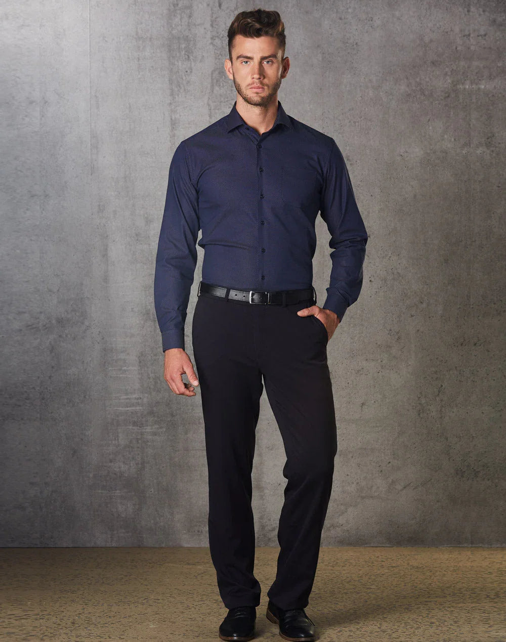 Mens Polyviscose Stretch Pants M9330 - PrintaPromo