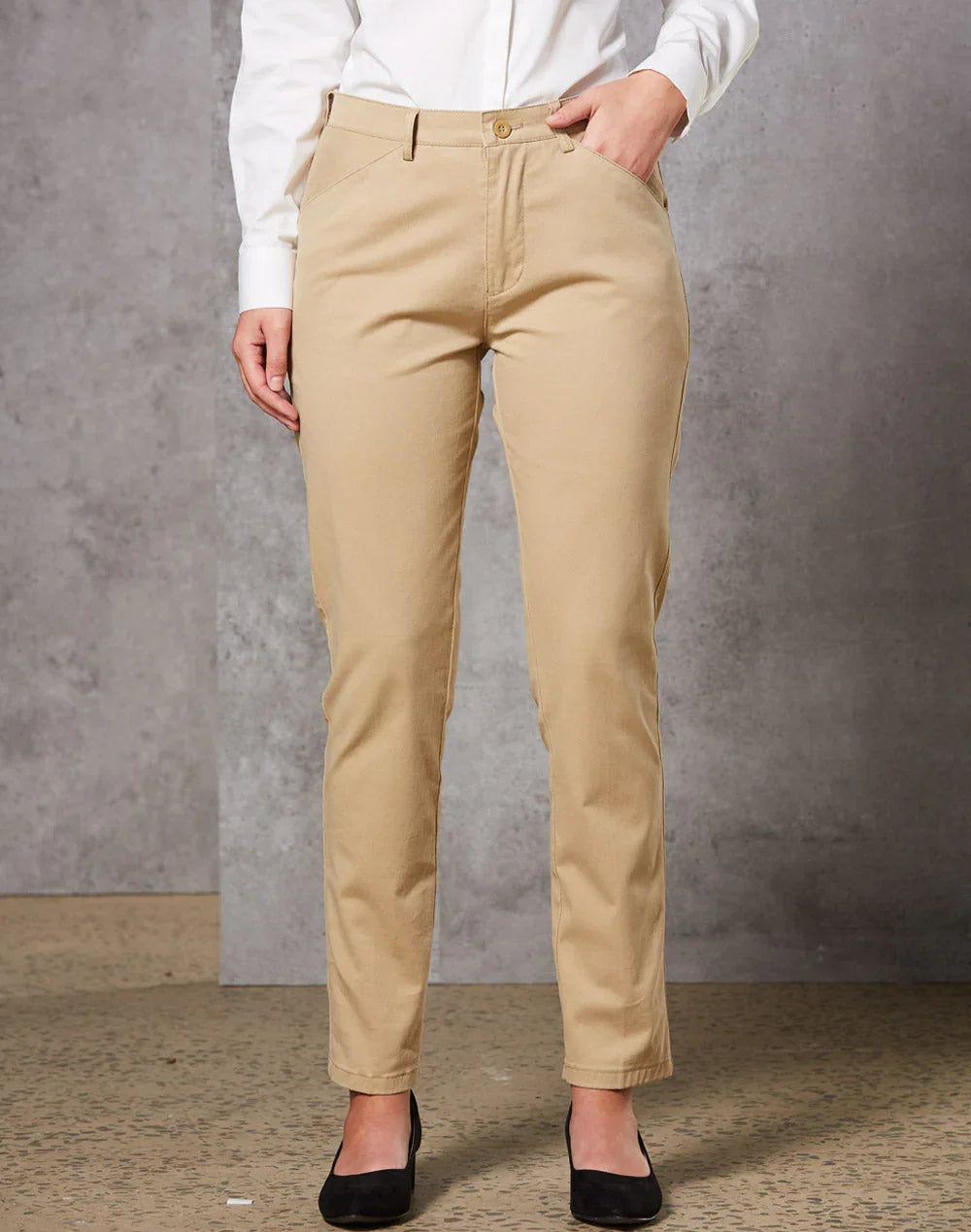 Ladies Boston Stretch Chino M9390 - PrintaPromo