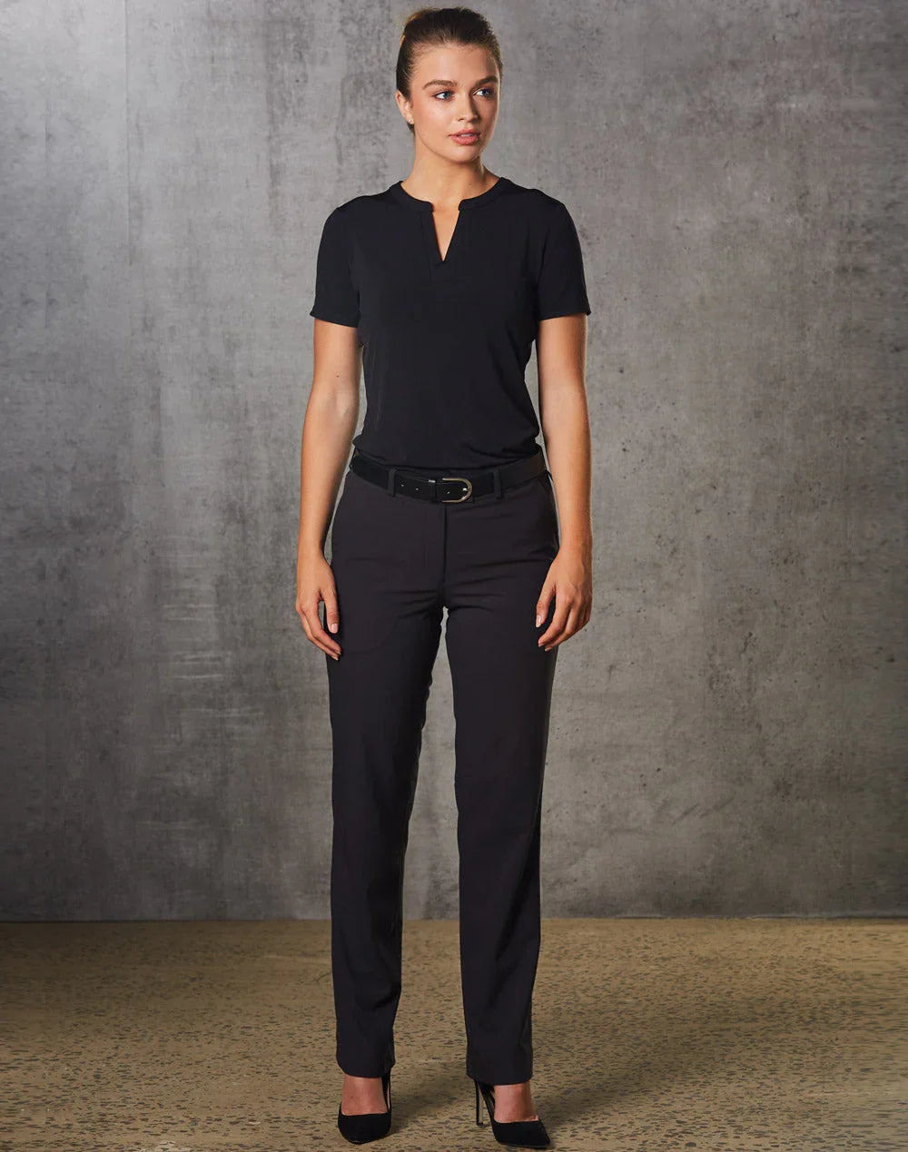 Ladies Poly/Viscose Stretch Flexi Waist Utility Pants M9440 - PrintaPromo