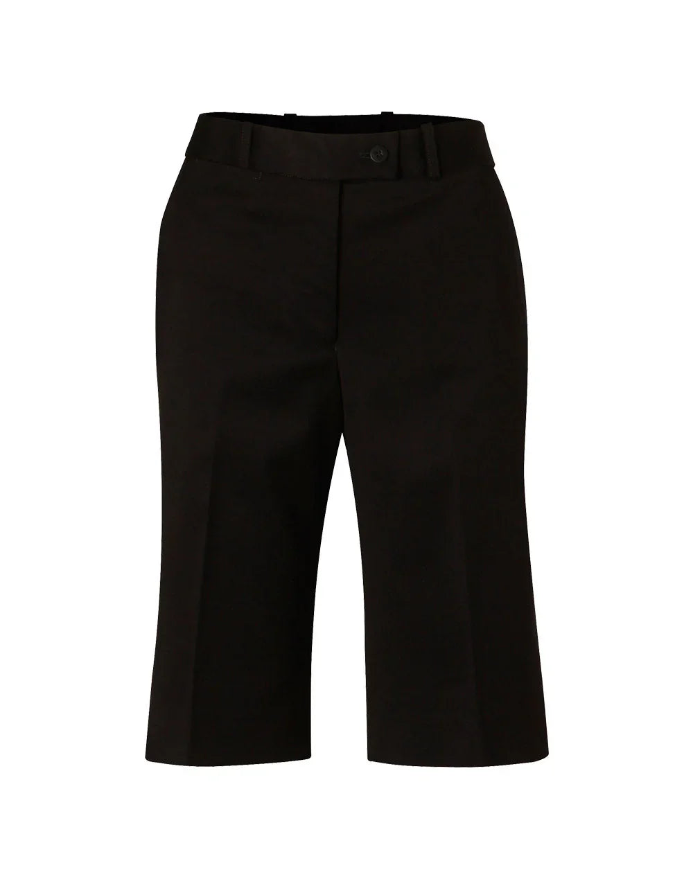 Ladies Poly/Viscose Stretch Knee Length Flexi Waist Shorts M9441 - PrintaPromo