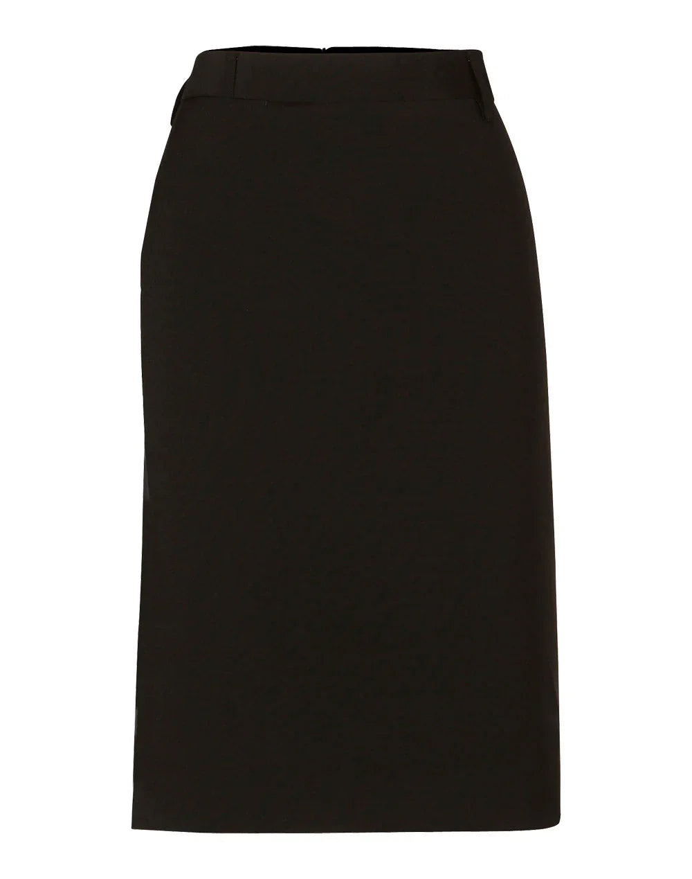 Ladies Wool Stretch Mid Length Lined Pencil Skirt M9470 - PrintaPromo