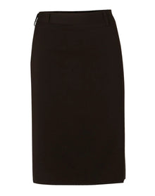 Ladies Poly/Viscose Stretch Mid Length Lined Pencil Skirt M9471 - PrintaPromo