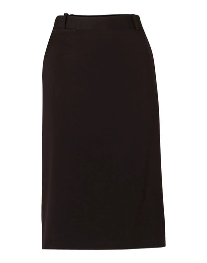 Ladies Poly/Viscose Stretch A-line Utility Lined Skirt M9478 - PrintaPromo