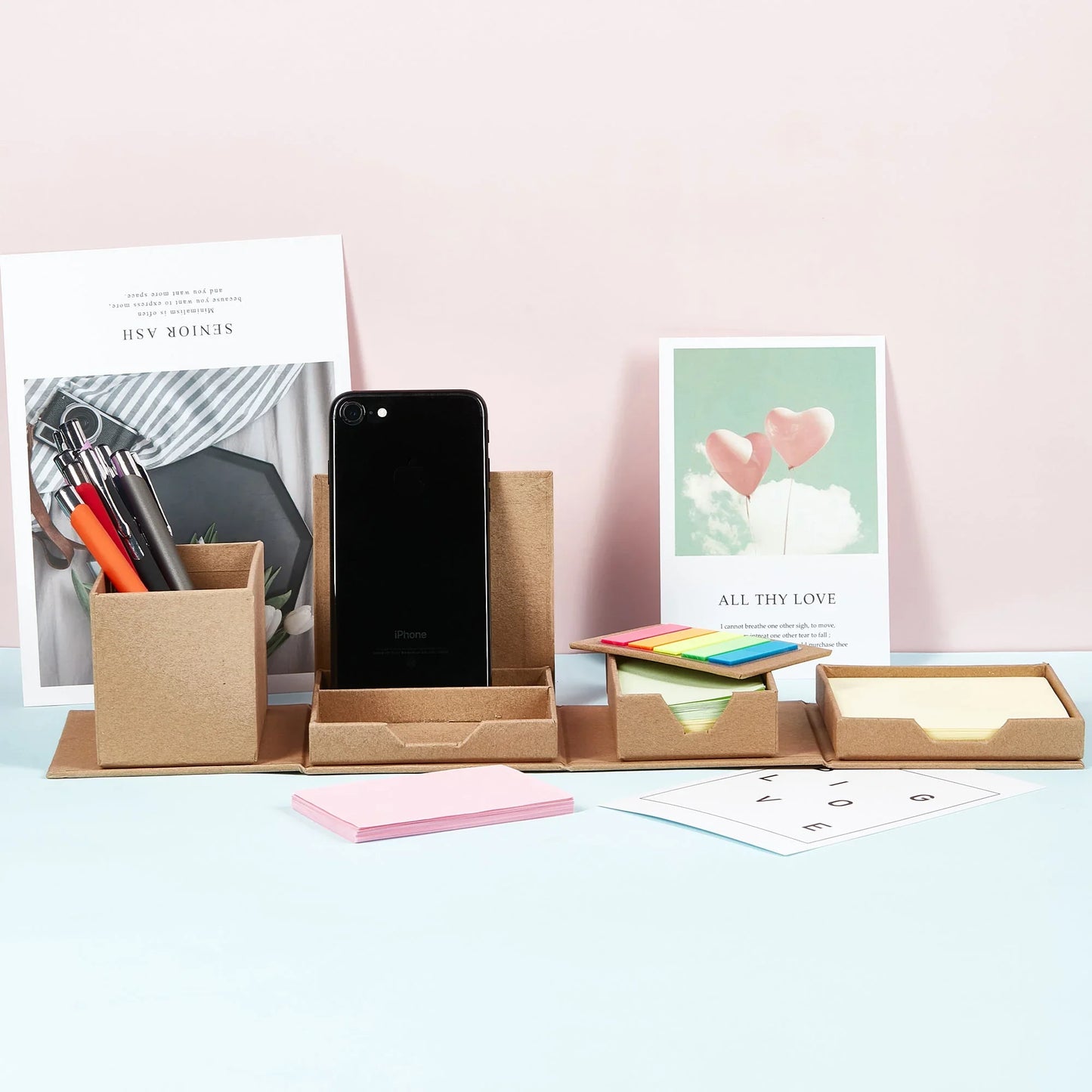 Desk Organiser Sticky Note Memo Holder - PrintaPromo