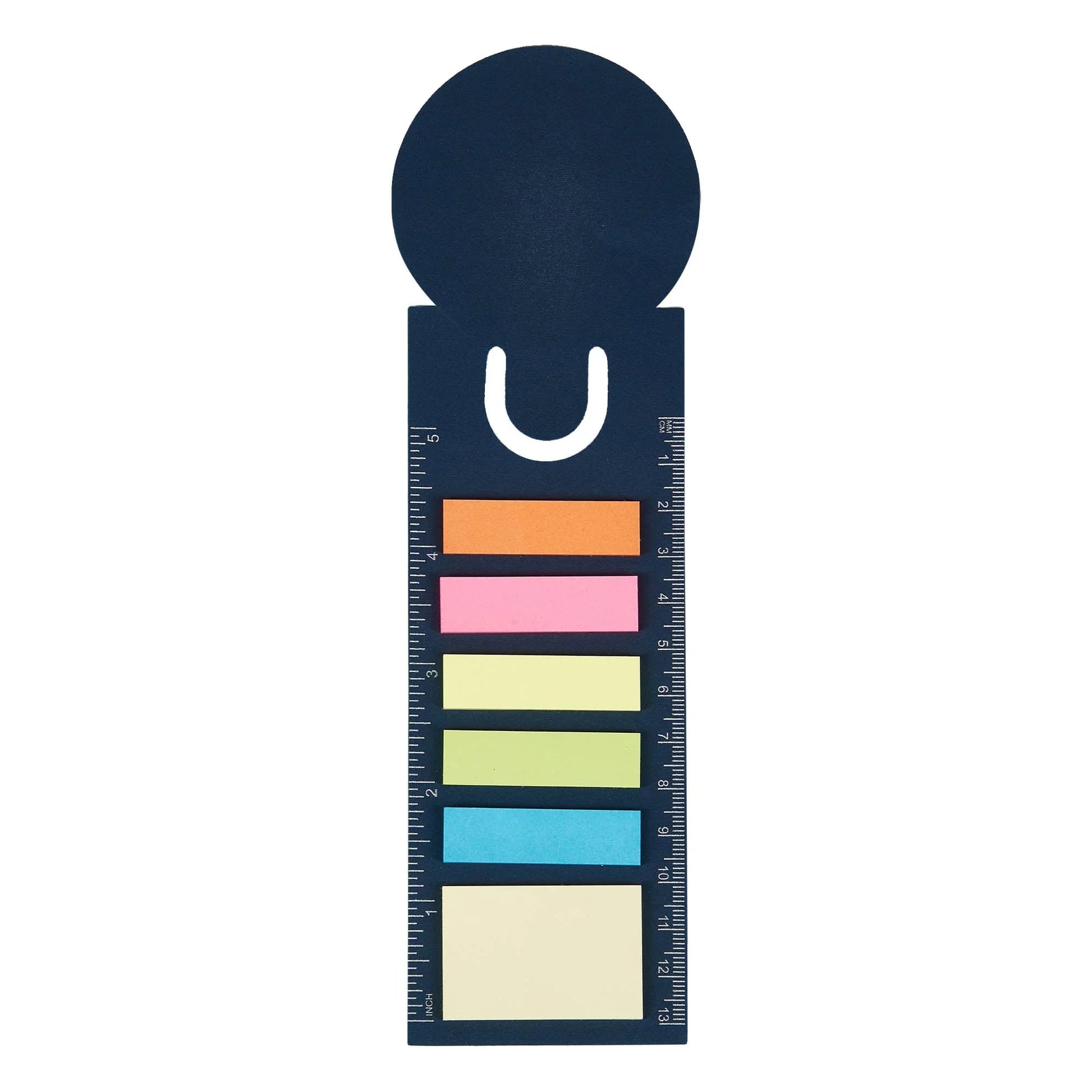 Bookmark Ruler Sticky Note Pad - PrintaPromo