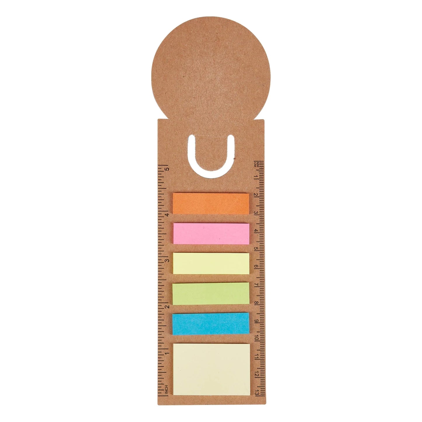 Bookmark Ruler Sticky Note Pad - PrintaPromo