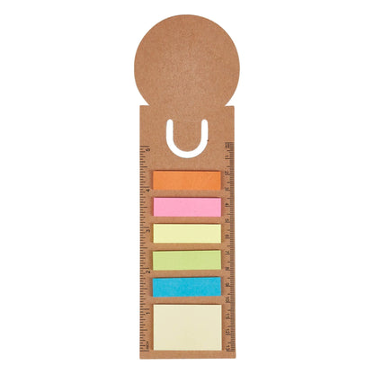 Bookmark Ruler Sticky Note Pad - PrintaPromo