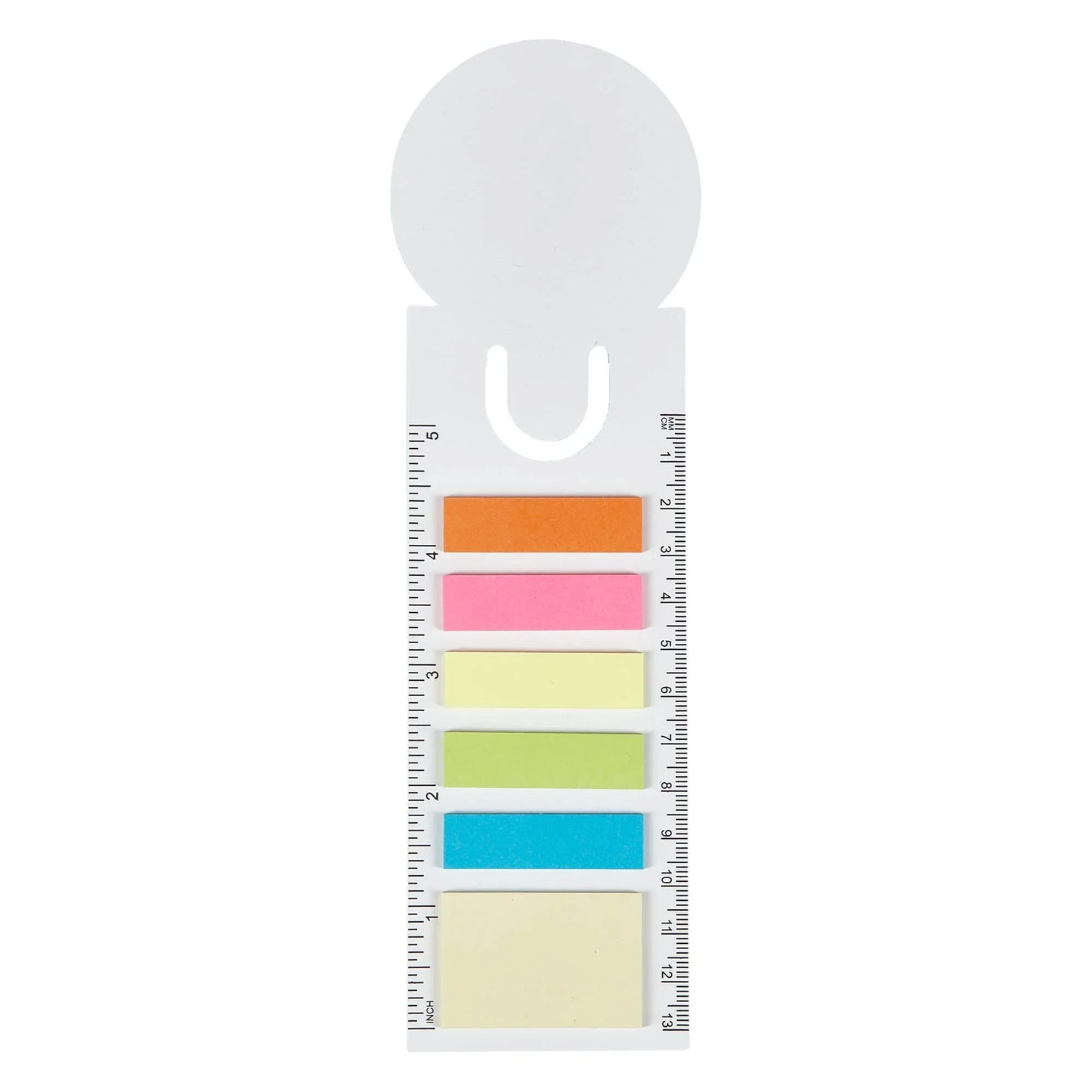 Bookmark Ruler Sticky Note Pad - PrintaPromo