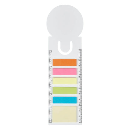 Bookmark Ruler Sticky Note Pad - PrintaPromo