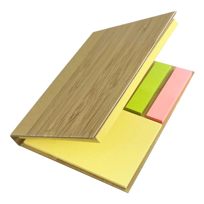 Santo Bamboo Sticky Note - PrintaPromo
