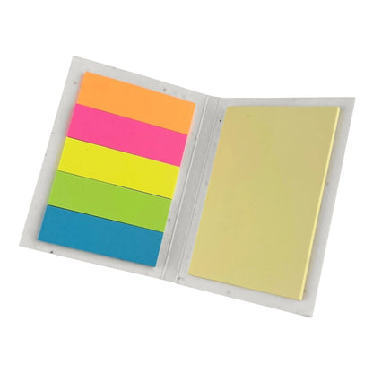 Corn Poppy Seed Sticky Note Pad - PrintaPromo