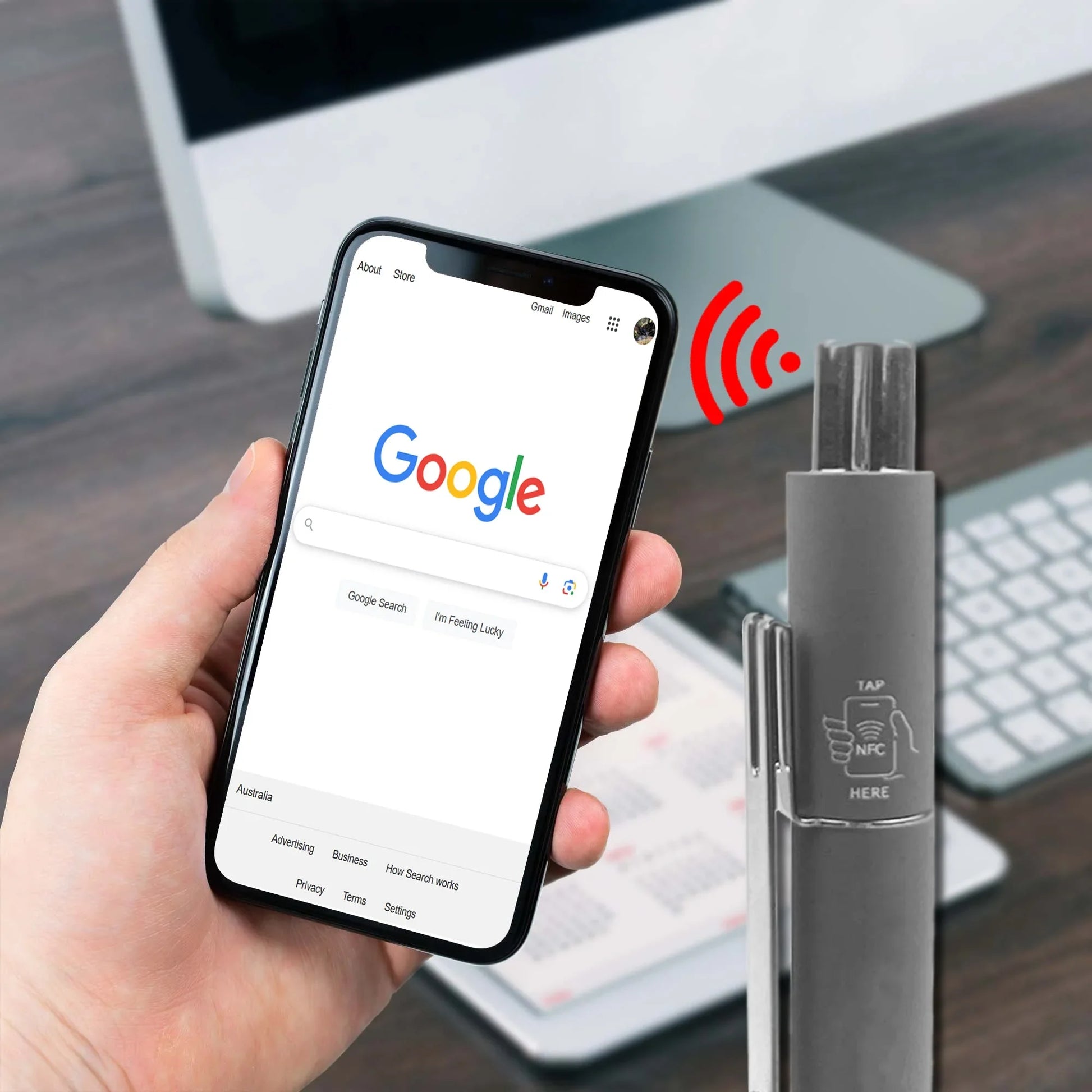 NFC Touchview Metal Pen - PrintaPromo
