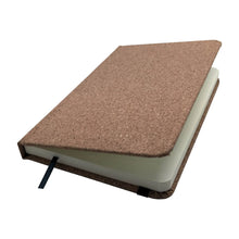 A6 Cork Soft Wood Notebook - PrintaPromo