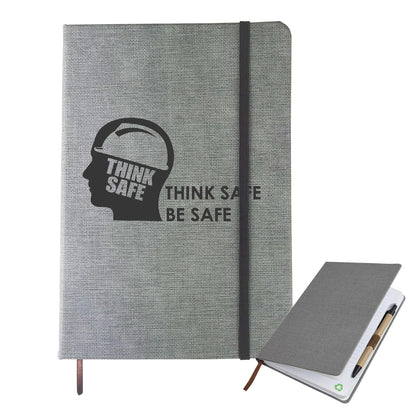 A5 Textured PU Notebook - PrintaPromo