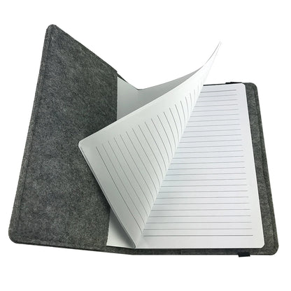 Allison A5 Felt Notebook - PrintaPromo