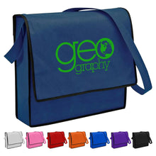 Non Woven Flap Satchel - PrintaPromo