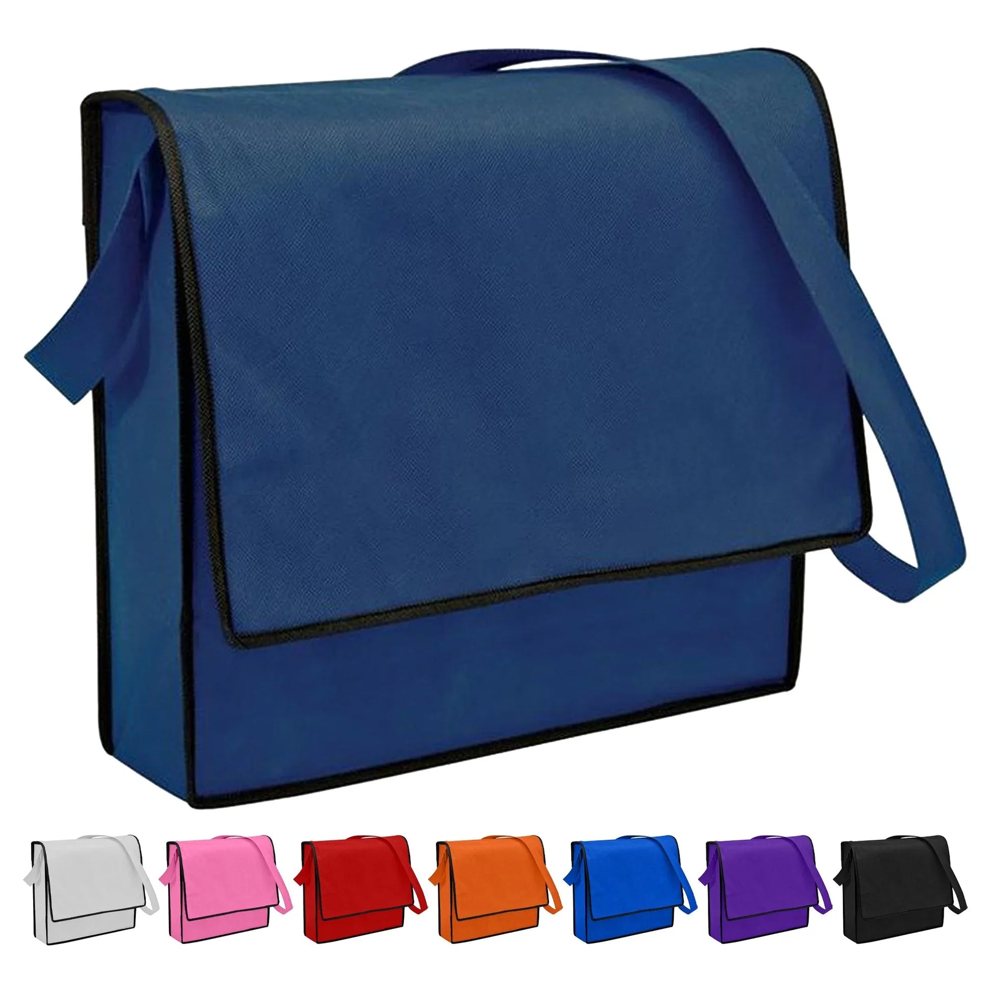 Non Woven Flap Satchel - PrintaPromo