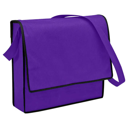 Non Woven Flap Satchel - PrintaPromo