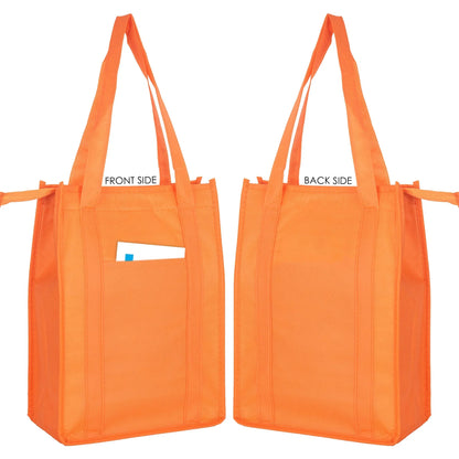Non Woven Cooler Bag with Top Zip Closure - PrintaPromo