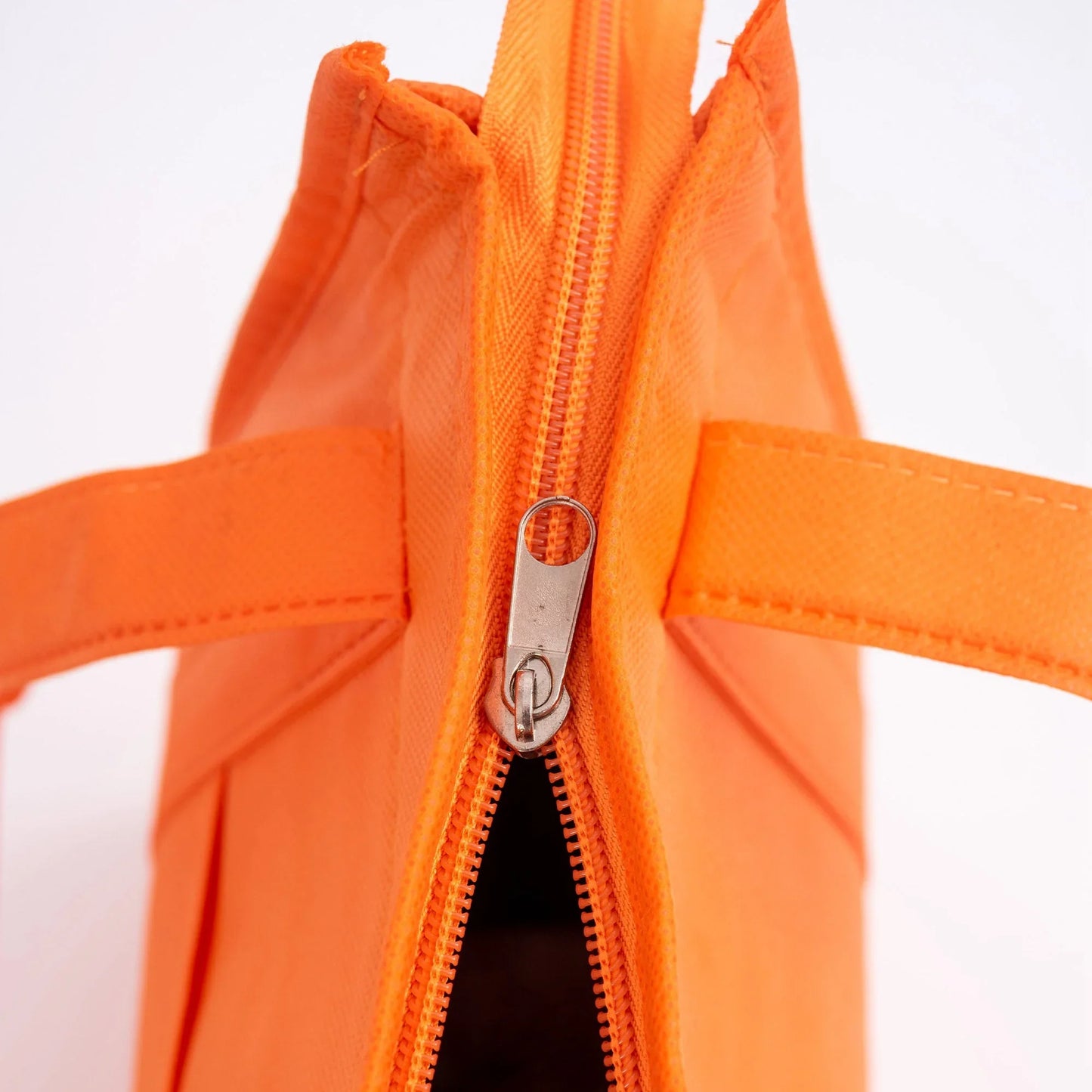 Non Woven Cooler Bag with Top Zip Closure - PrintaPromo