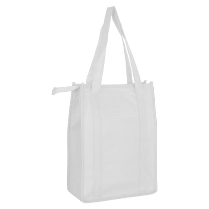 Non Woven Cooler Bag with Top Zip Closure - PrintaPromo