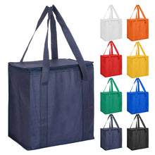 Non Woven Cooler Bag with Zipped Lid - PrintaPromo