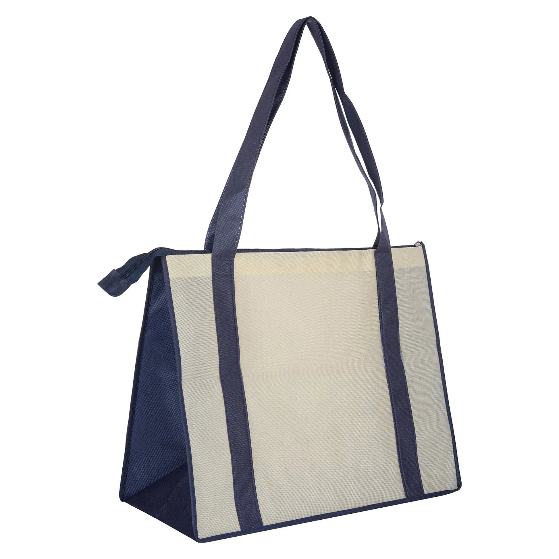 Non Woven Large Zipped Shopping Bag - PrintaPromo