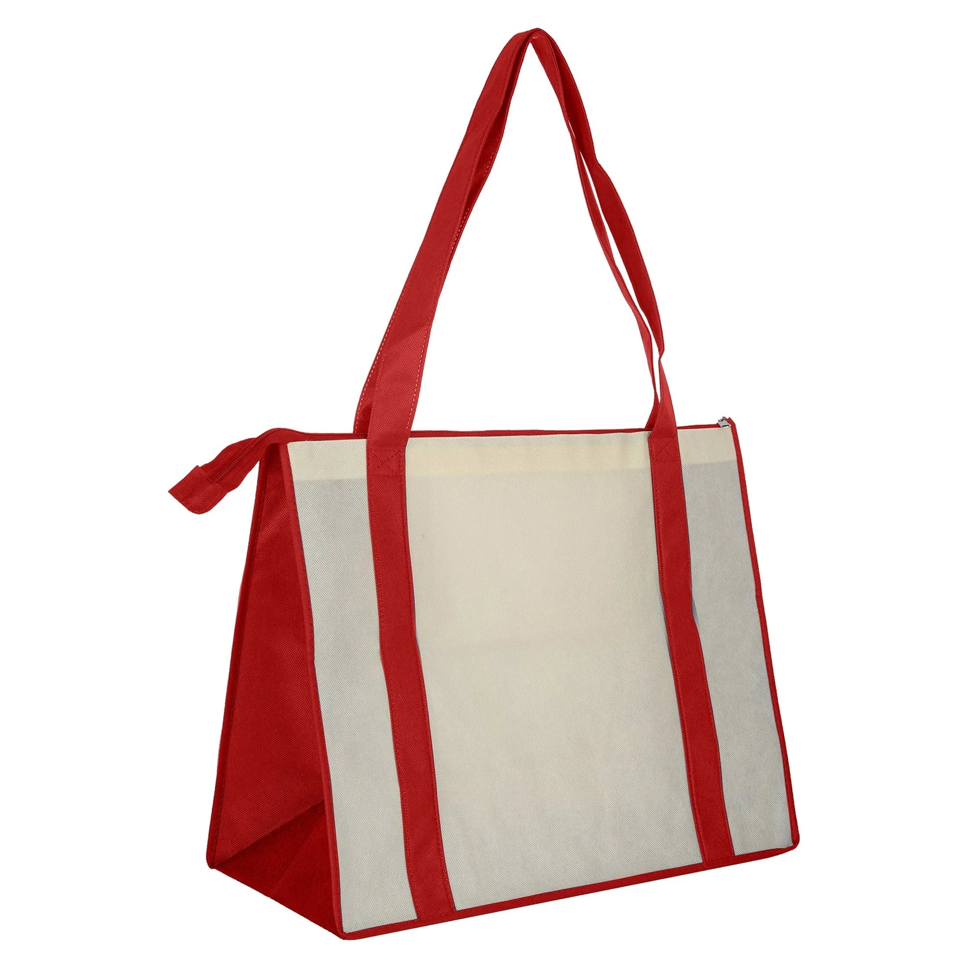 Non Woven Large Zipped Shopping Bag - PrintaPromo