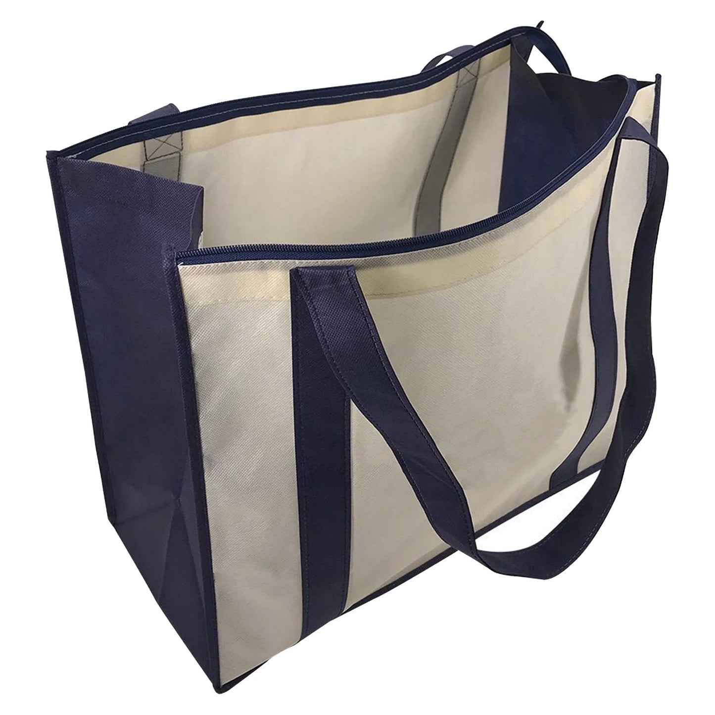 Non Woven Large Zipped Shopping Bag - PrintaPromo