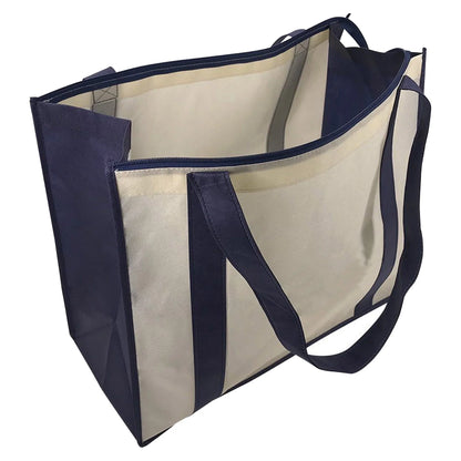 Non Woven Large Zipped Shopping Bag - PrintaPromo