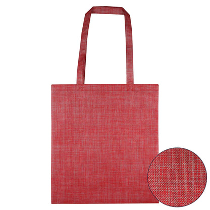 Silver Line Patterned Non Woven Bag - PrintaPromo