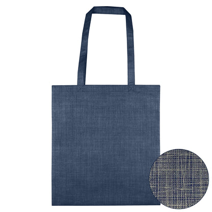 Silver Line Patterned Non Woven Bag - PrintaPromo