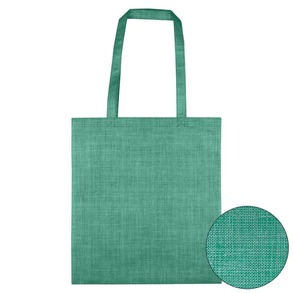 Silver Line Patterned Non Woven Bag - PrintaPromo
