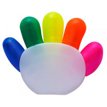 Hand 5 Colour Highlighter - PrintaPromo