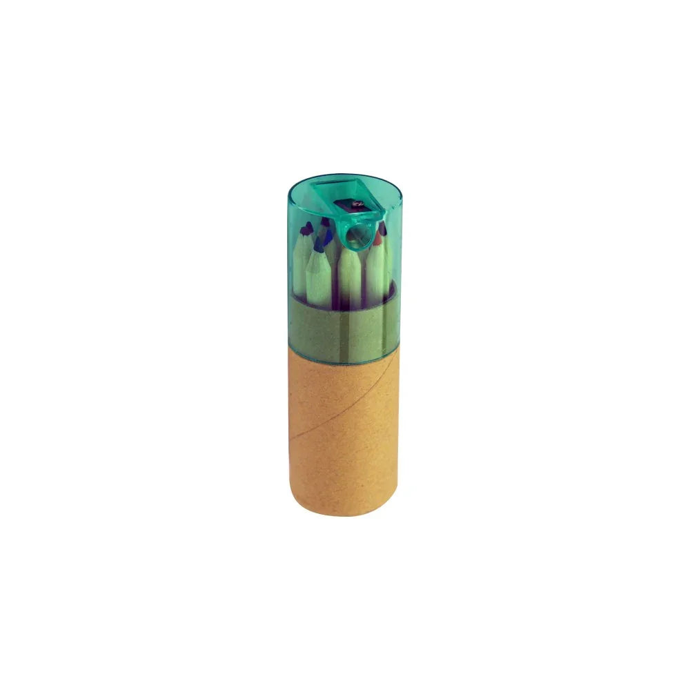 Colouring Pencils in Cardboard Tube - PrintaPromo