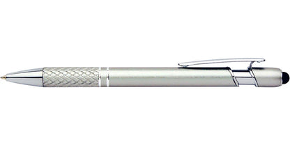 Grid Metal Stylus Pens - PrintaPromo