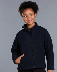 Kids Bonded Fleece Jacket PF07K - PrintaPromo