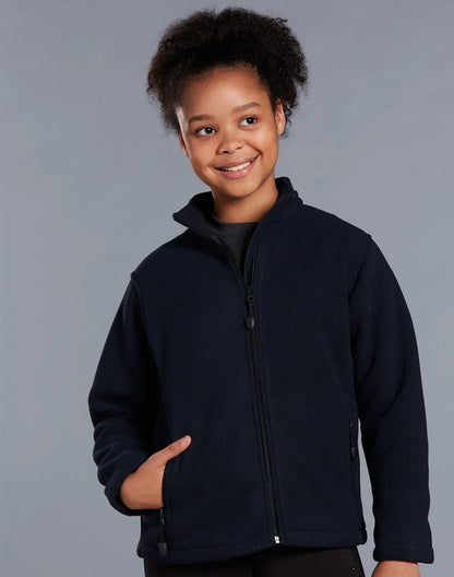 Kids Bonded Fleece Jacket PF07K - PrintaPromo