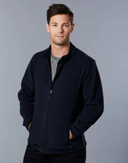 Mens Bonded Fleece Jacket PF07 - PrintaPromo