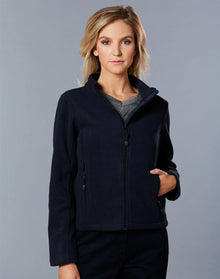 Ladies Bonded Fleece Jacket PF08 - PrintaPromo