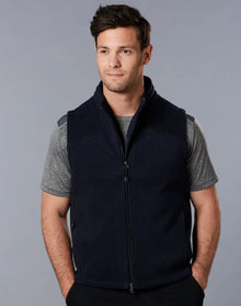 Mens Bonded Fleece Vest PF09 - PrintaPromo