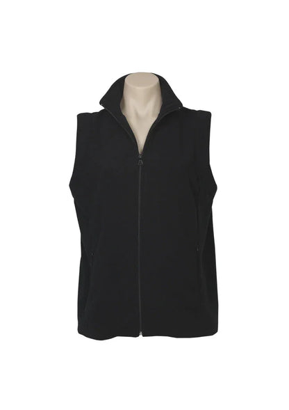 Ladies Plain Micro Fleece Vest PF905 - PrintaPromo
