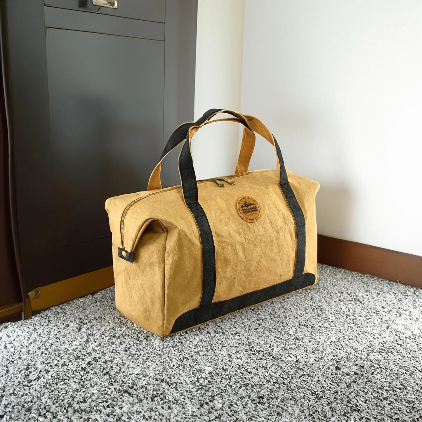 Joy Kraft Paper Travel Bag - PrintaPromo